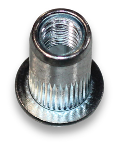 Blindnietmutter M 6x14,5 gerändelt 0,5-3mm verz